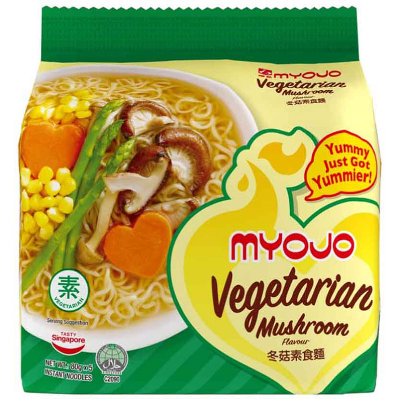 Myojo Vegetarian Mushroom Flavour Instant Noodles