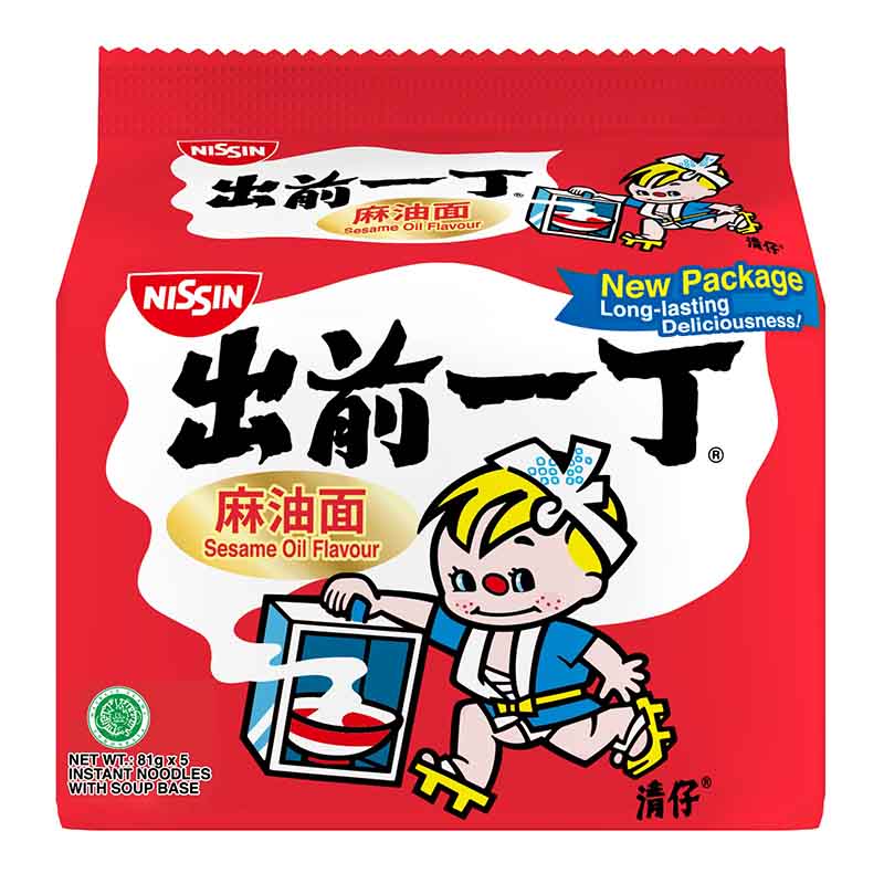 Nissin Chu Qian Yi Ding Sesame Oil Instant Noodles
