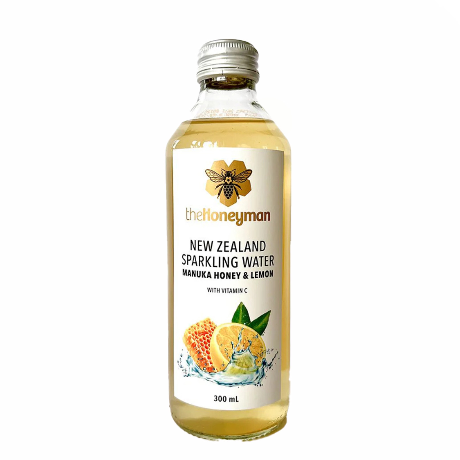 THEHONEYMAN Manuka Honey & Lemon Sparkling Water