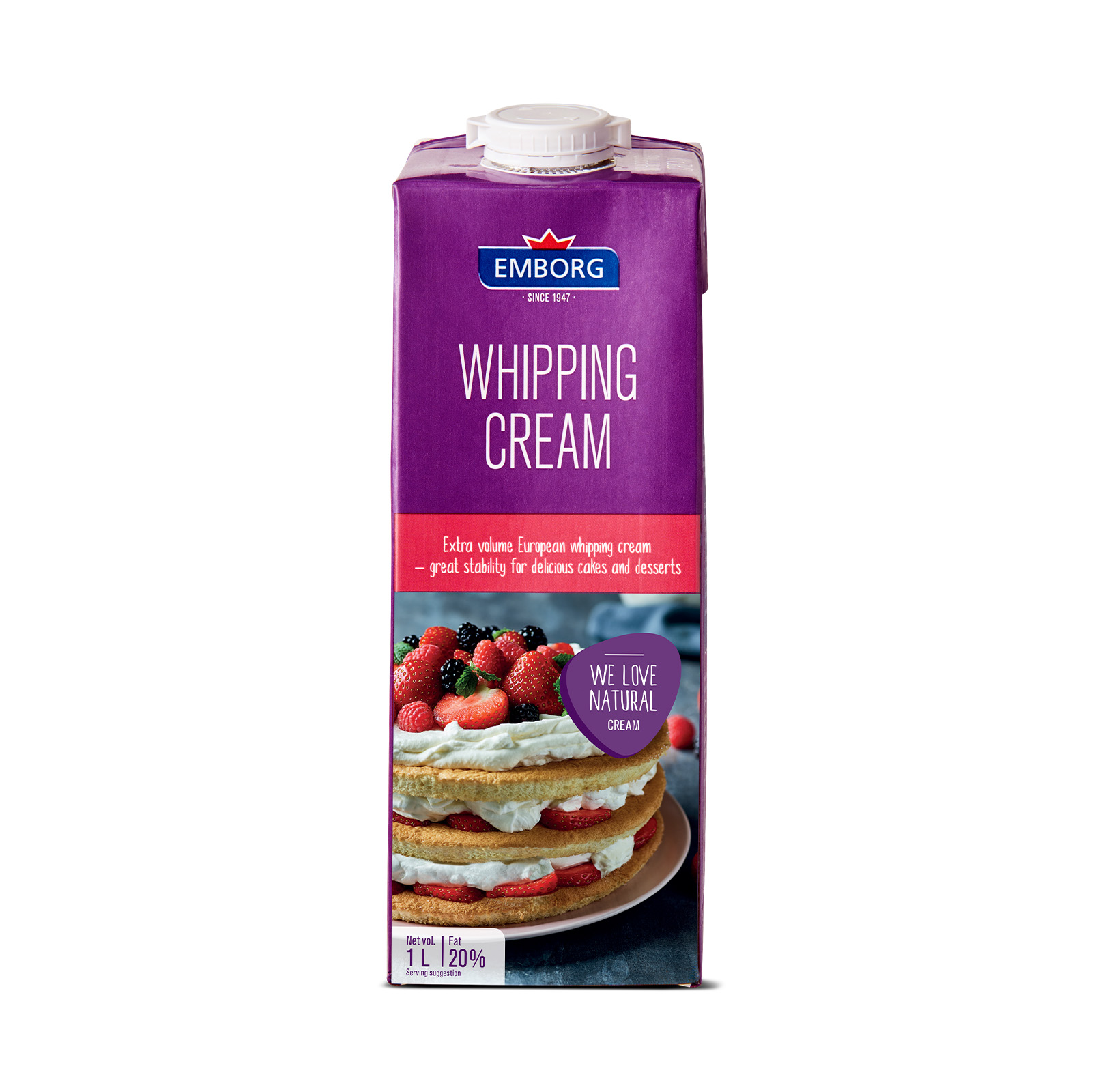 EMBORG Uht Whipping Cream