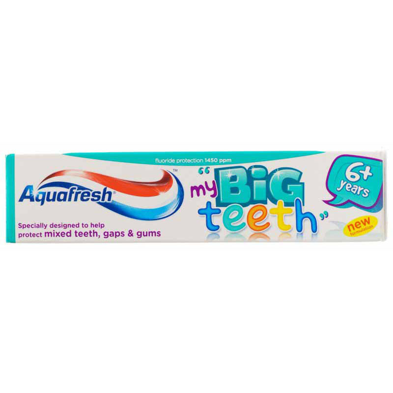 Aquafresh Toothpaste Big Teeth