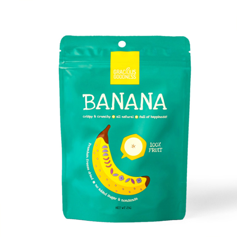 GRACIOUS GOODNESS Freeze Dried Banana Fruit Snacks