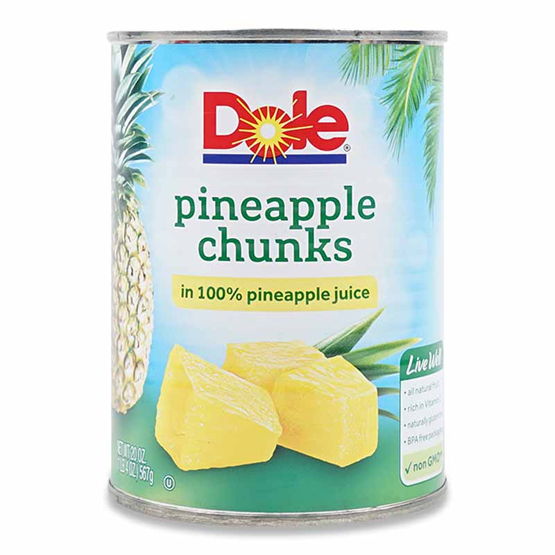 DOLE Pineapple Chunks 20oz