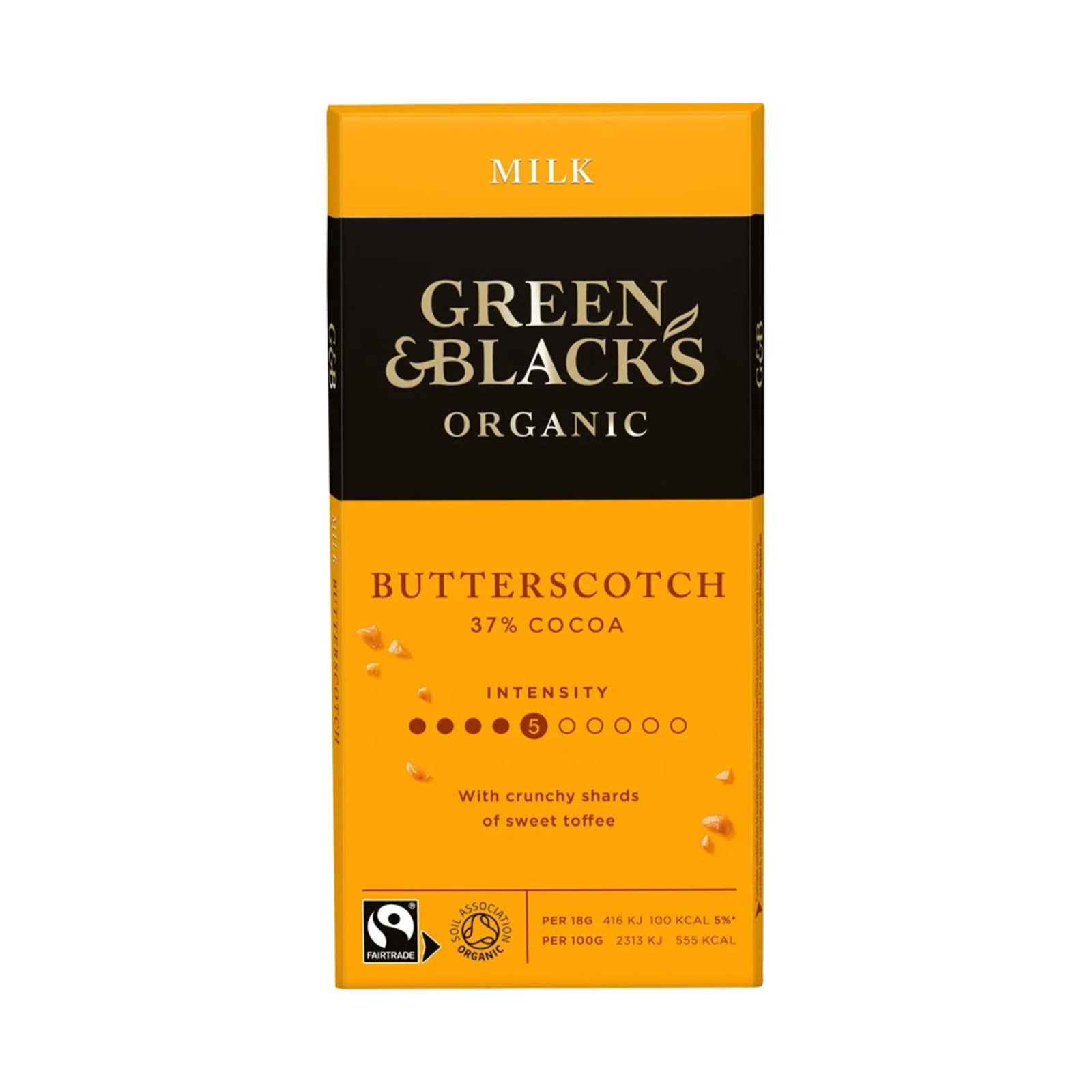GREEN & BLACKS Green & Black' Organic Milk Butter Scotch