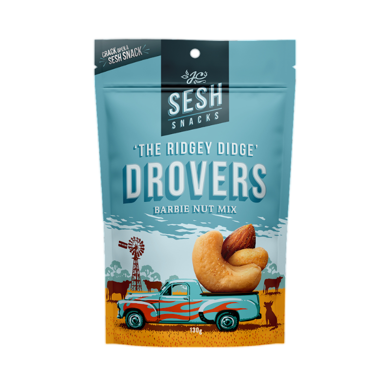 SESH Snacks Drovers Bbq Nut Mix