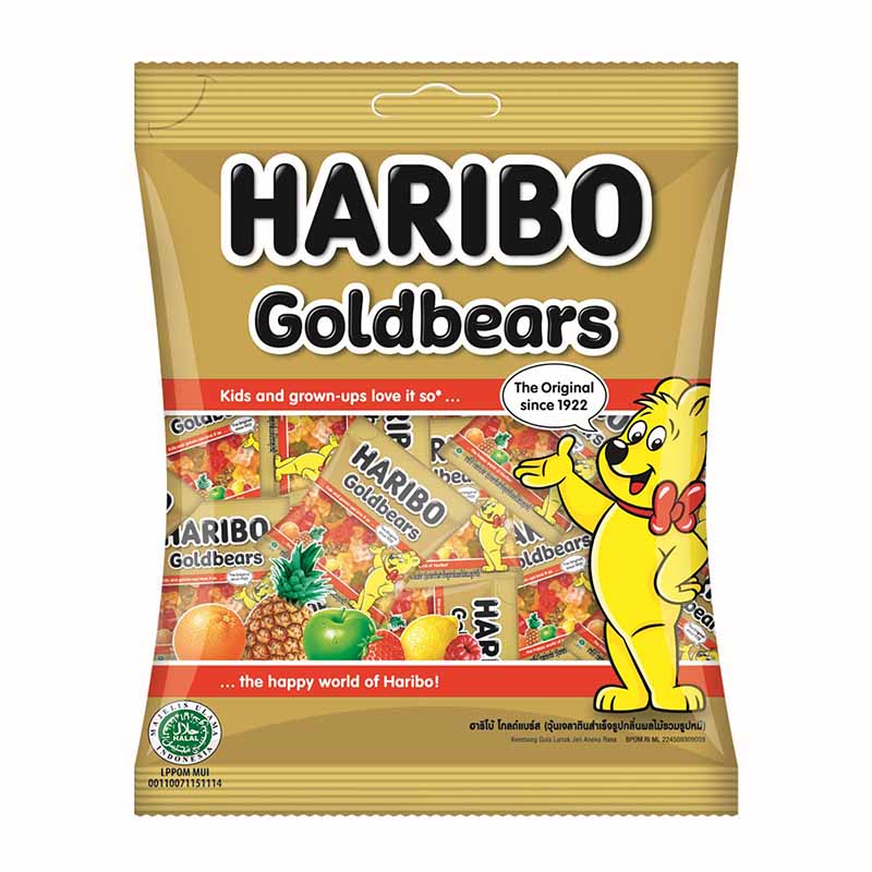 Haribo Mini Goldbears Gummy Candy 200g