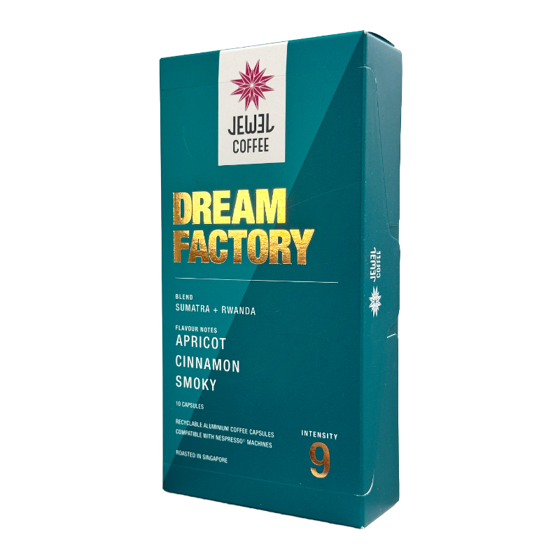 JEWEL COFFEE Dream Factory Apricot Intensity 9 Coffee Capsules