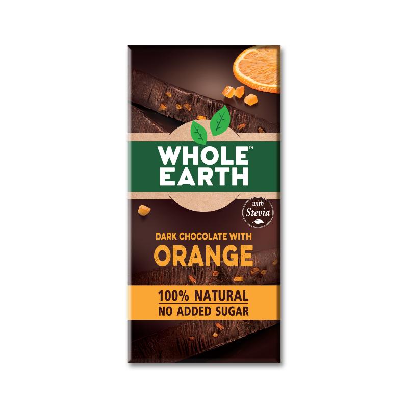Equal Wholeearth Orange Chocolate 75g