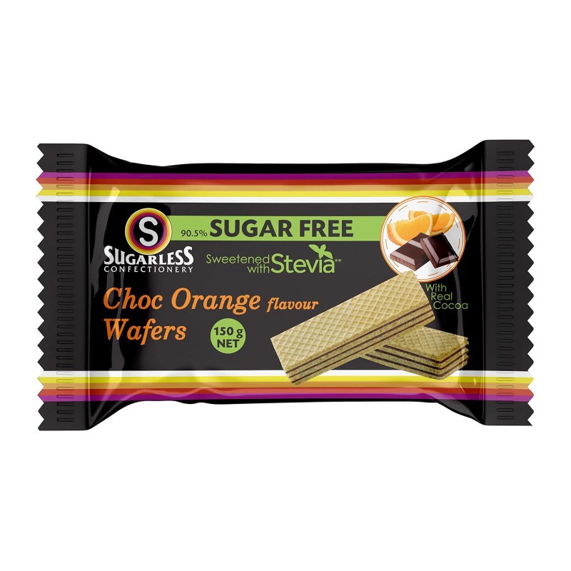 SUGARLESS Chocolate & Orange Wafers