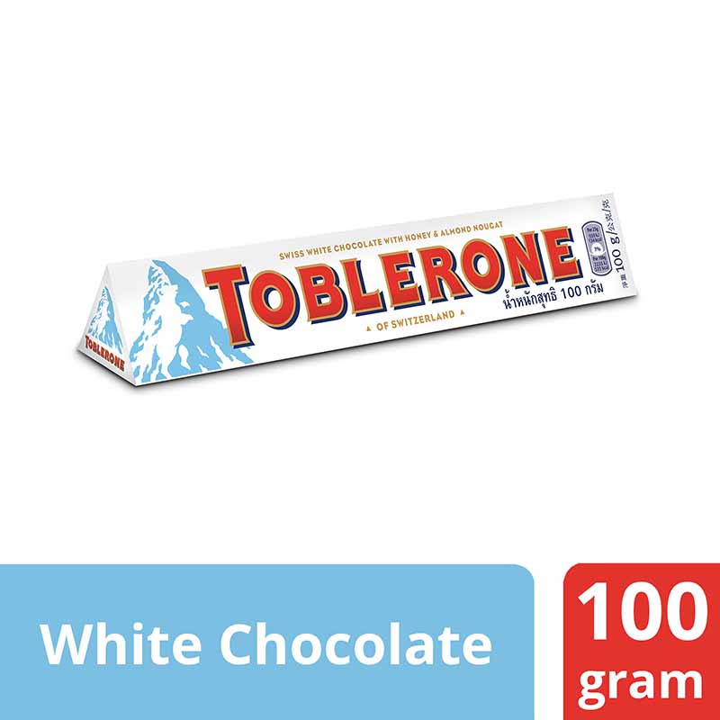 Toblerone White Chocolate Bar 100g