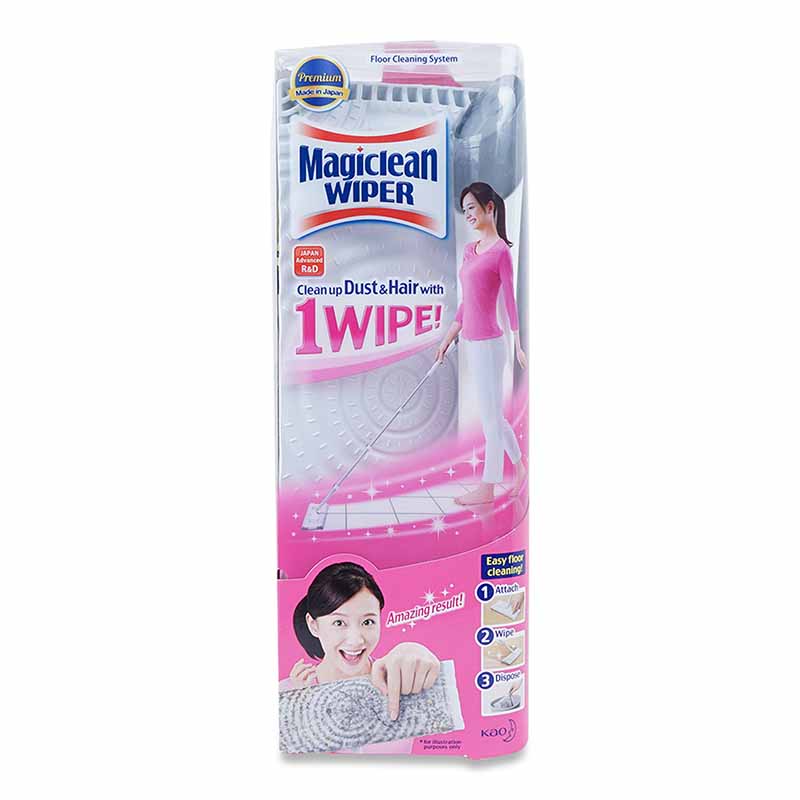Kao Magiclean Wipe & Mop Floor Wiper Kit