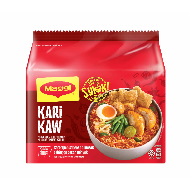Maggi Syiok Kari Kaw Instant Noodles