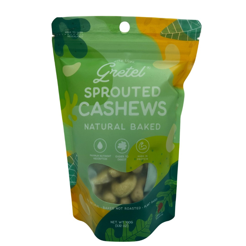 GRETEL Natural Sprouted Cashews
