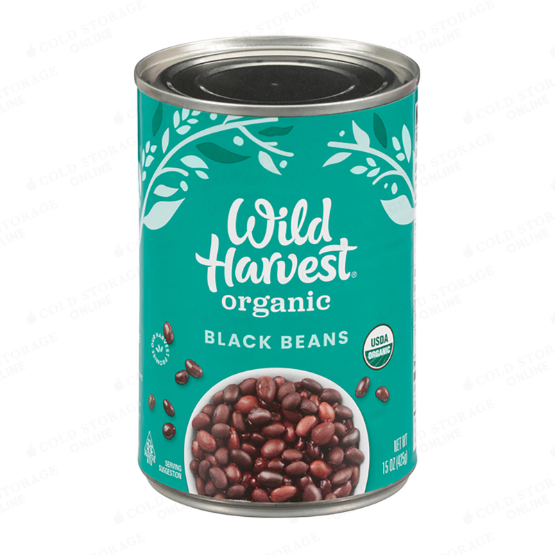 WILD HARVEST Organic Black Beans 15oz