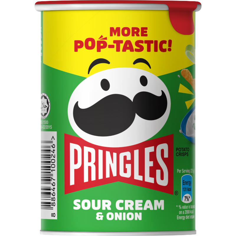 Pringles Sour Cream & Onion Potato Chips