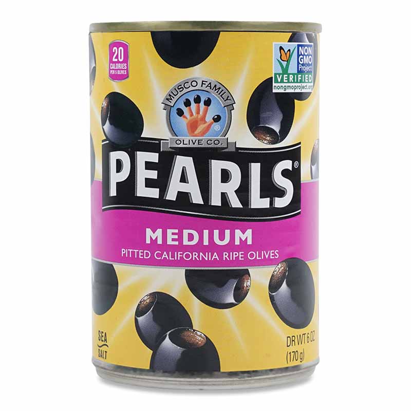 PEARL Medium Pitted Olives 6oz