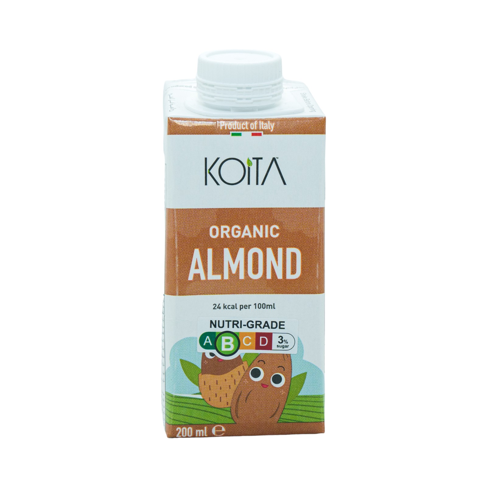 KOITA Organic No Sugar Added Almond Milk