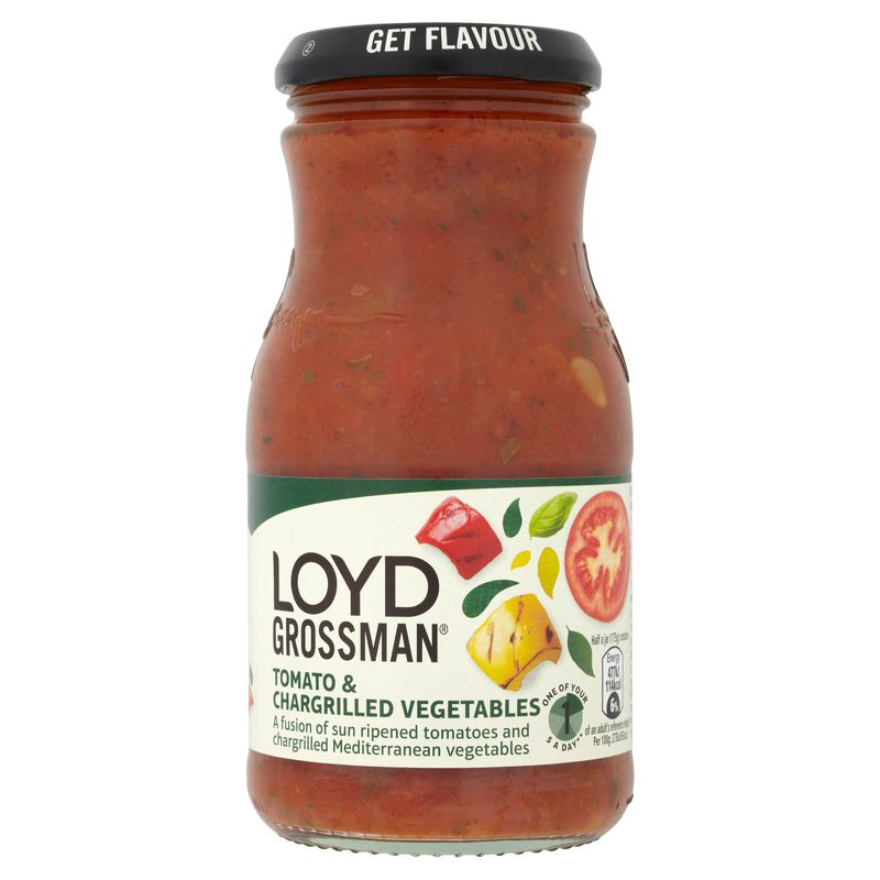 LOYD GROSSMAN Tomato & Chargrilled Vegetable Pasta Sauce