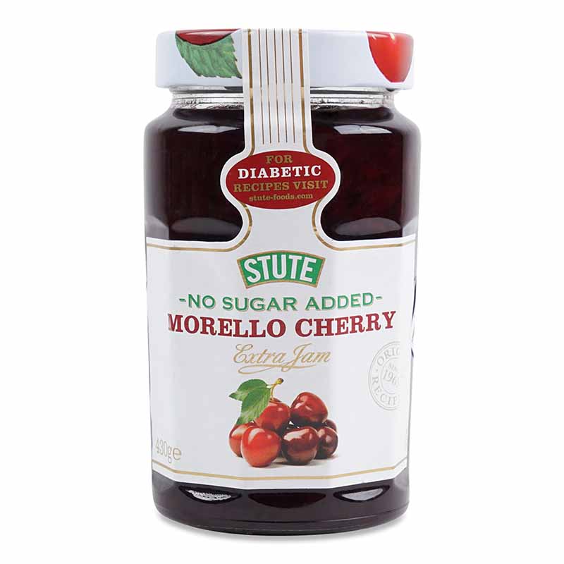 STUTE Diabetic Cherry Jam