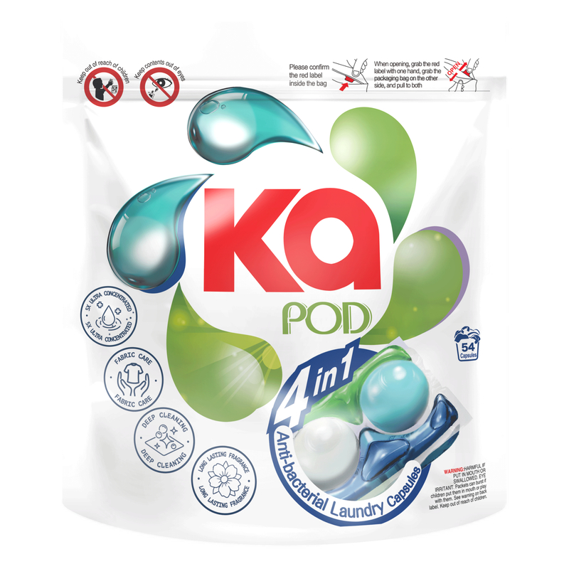 Ka 4-in-1 Uni Laundry Capsules 54s