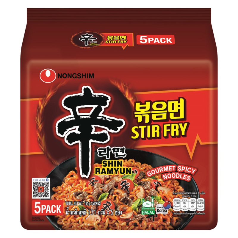 NONG SHIM Stir Fry Ramyun Instant Noodles