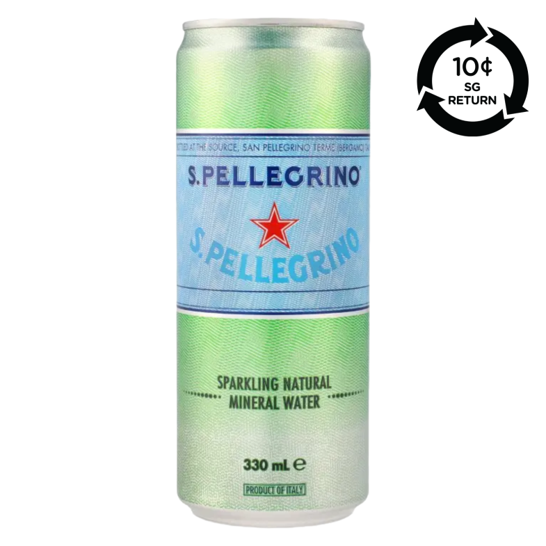 San Pellegrino [Bcrs] San Pellegrino Sparkling Mineral Water Can