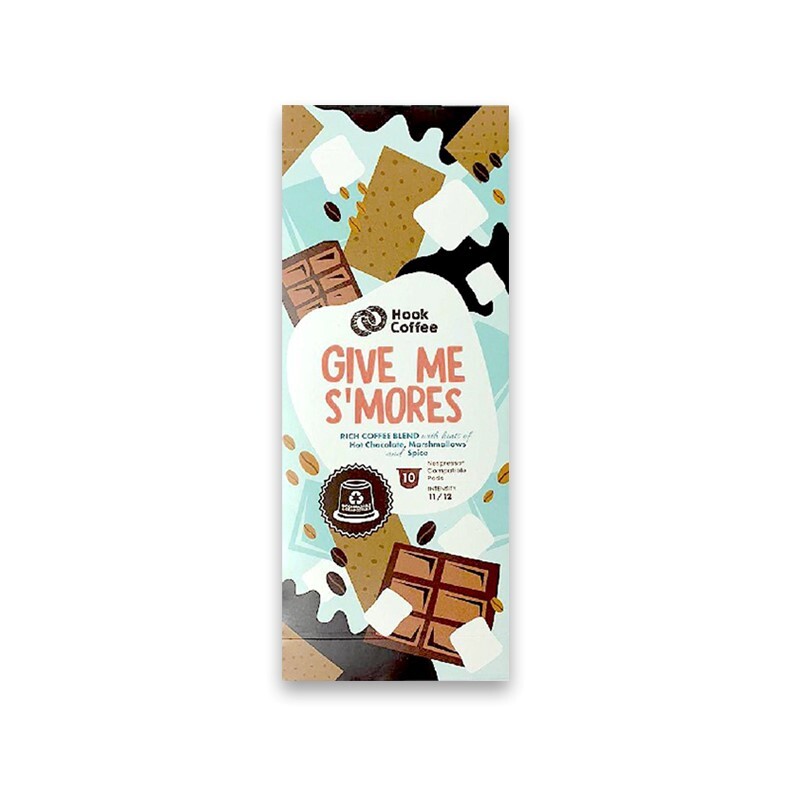 HOOK COFFEE Give Me S'mores Coffee Capsules