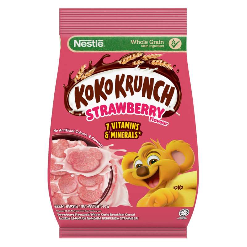 Nestlé Koko Krunch Strawberry Cereal Pouch