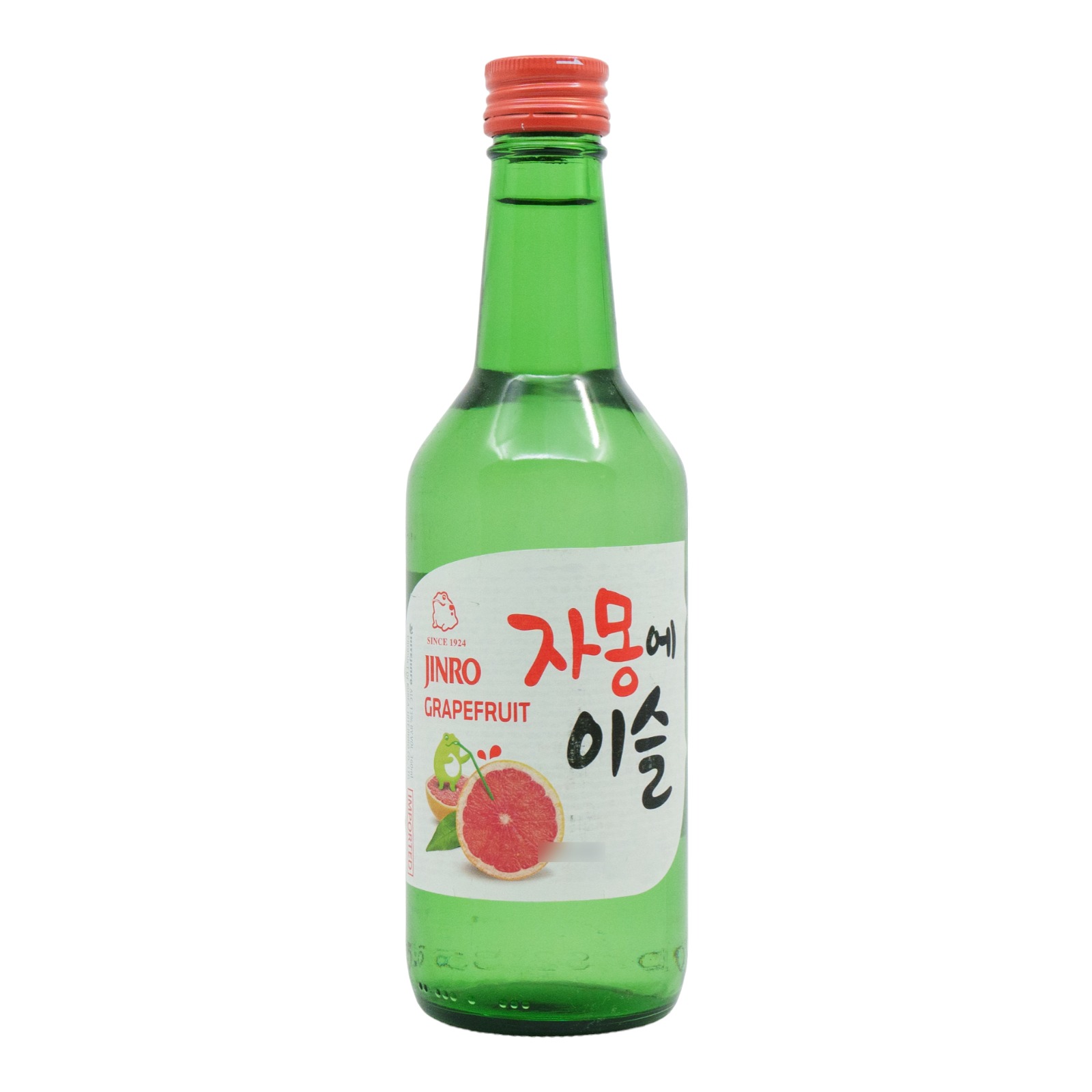 Jinro Chamisul Grapefruit Soju Bottle