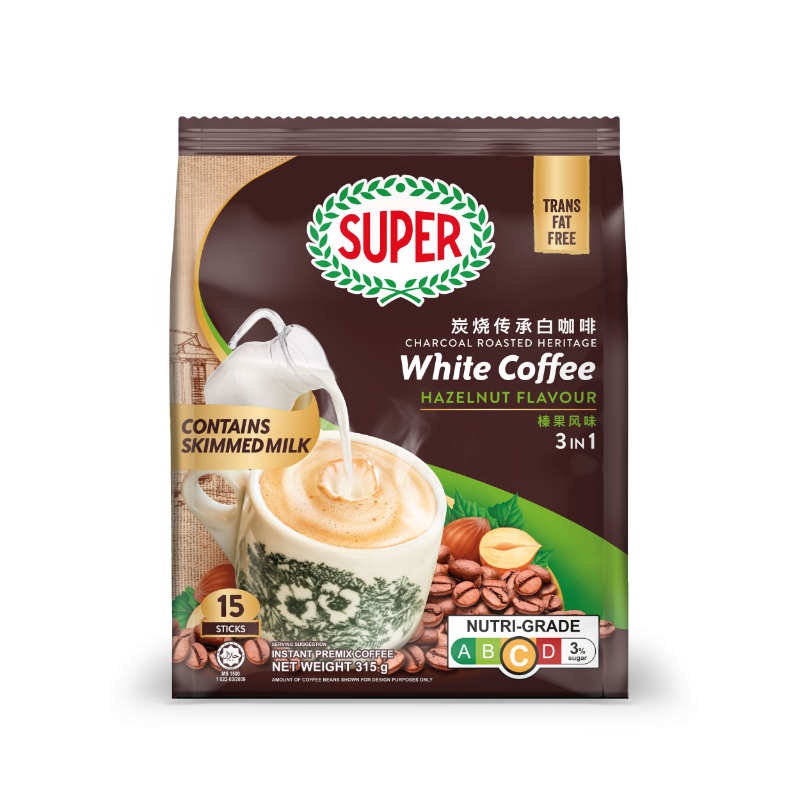 Super Hazelnut White Coffee