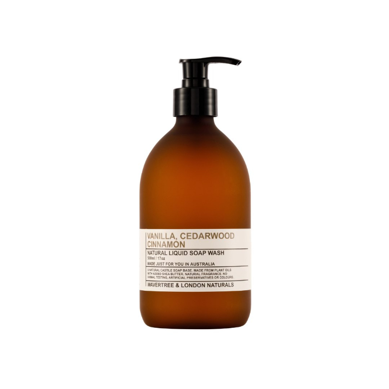 WAVERTREE & LONDON Vanilla Cedarwood & Cinnamon Liquid Soap