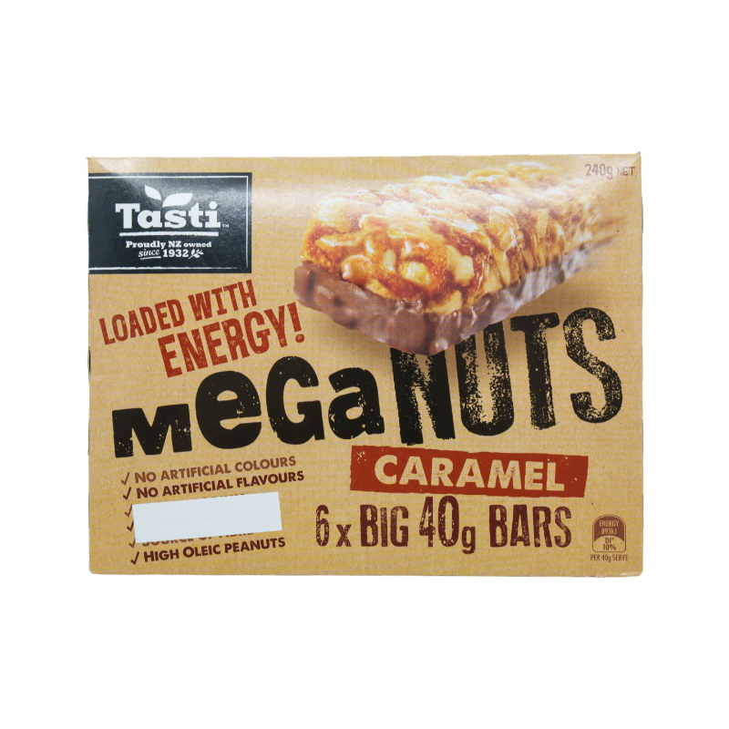 TASTI Caramel Mega Nut Bars