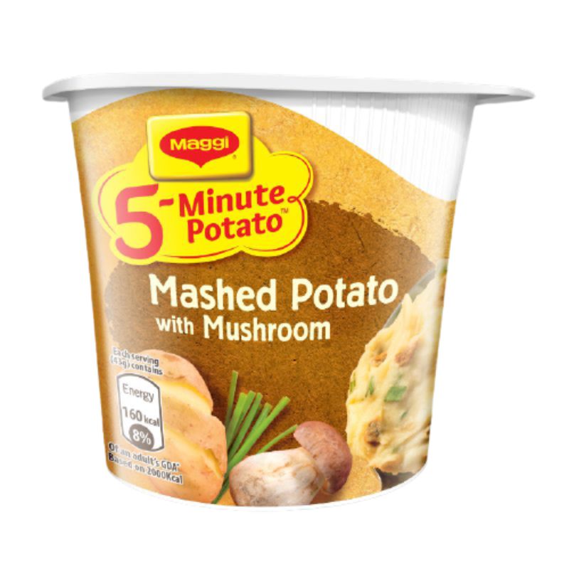 Maggi 5-Minute Mushroom Mashed Potato