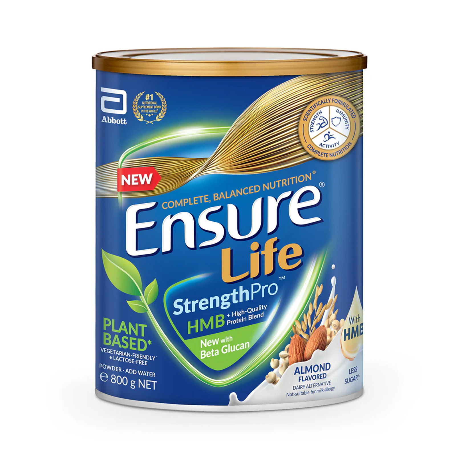 Ensure Life Strength Pro Plant-Based Almond Milk Powder