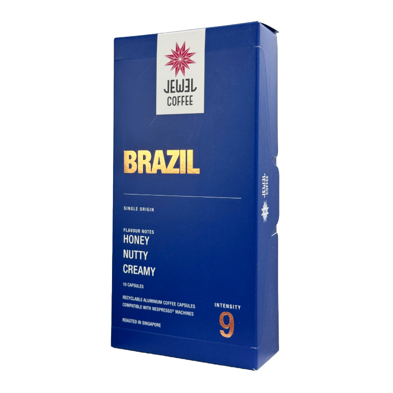 JEWEL COFFEE Brazil Intensity 9 Coffee Capsules