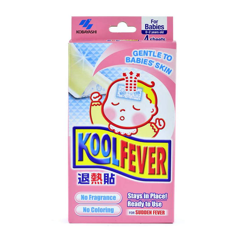 Koolfever Baby Cooling Gel Sheets 4s