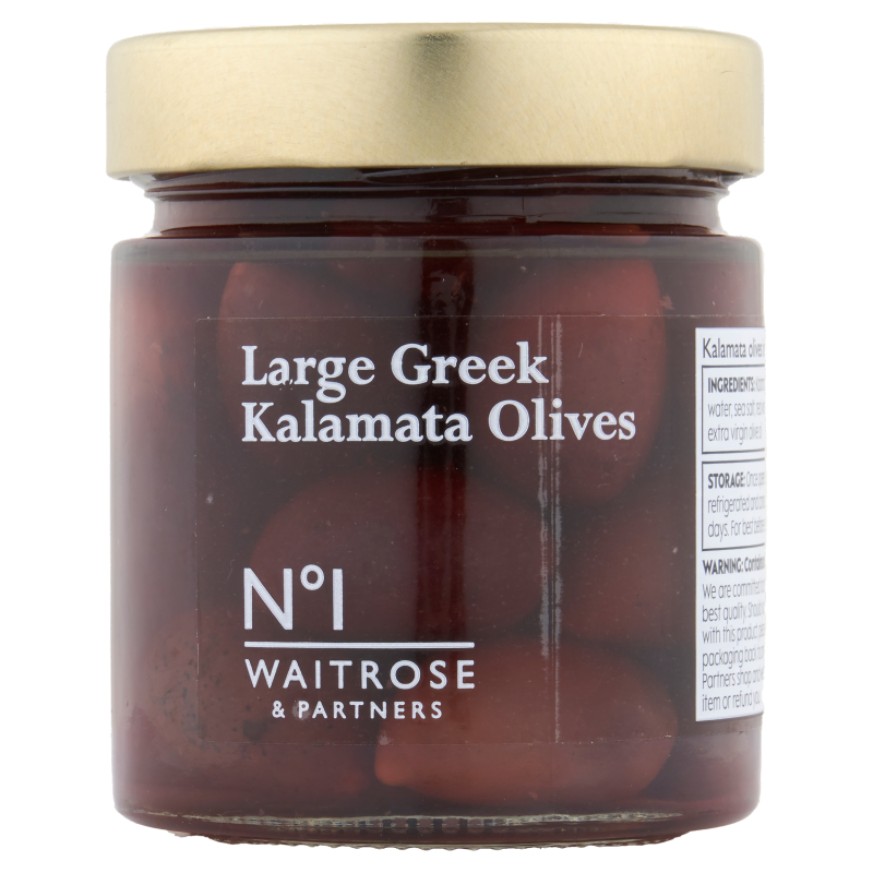 WAITROSE 1 Waitrose No. 1 Large Greek Kalamata Olives