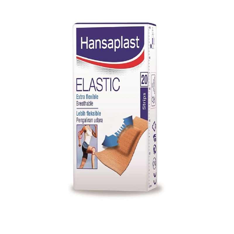 Hansaplast Elastic Plaster Assorted 20s