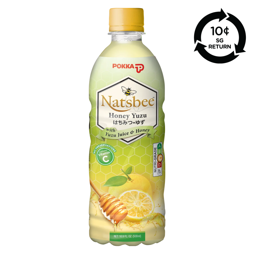 Pokka Natsbee Honey Yuzu 500Mml