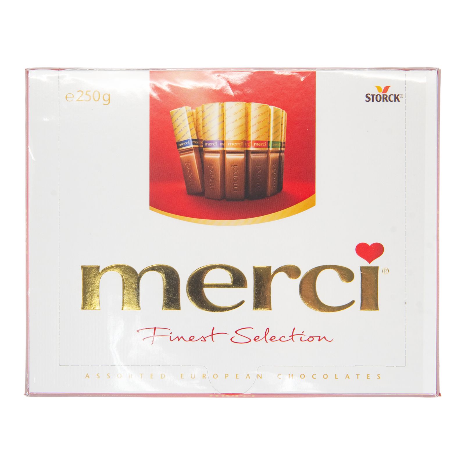 Merci Red Assorted Chocolate Gift Box