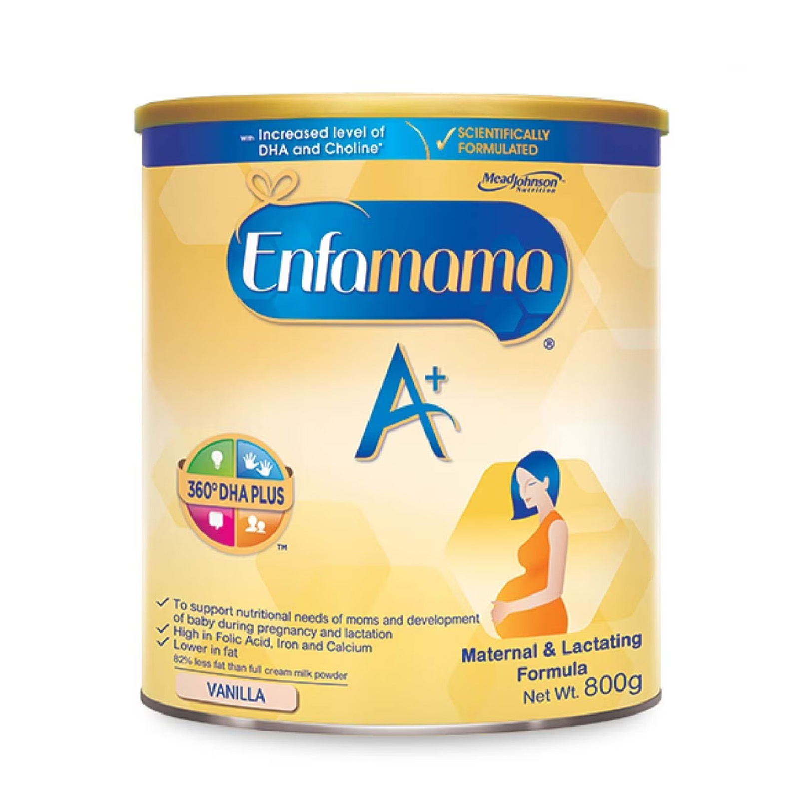 ENFAMAMA A+ 360DHA+ Vanilla Mother Milk Supplement Powder