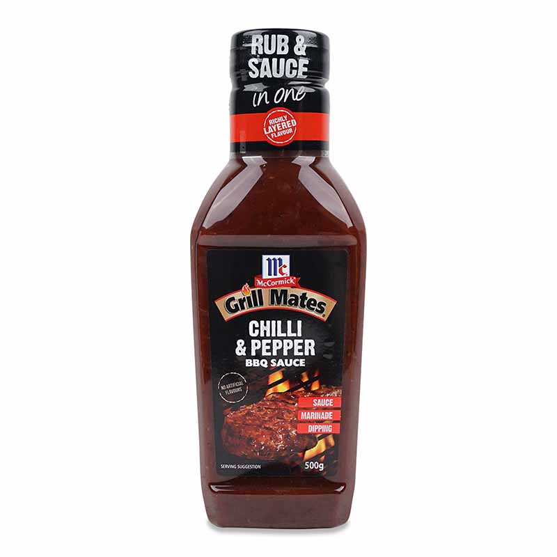 Mccormick Chilli & Pepper Bbq Sauce