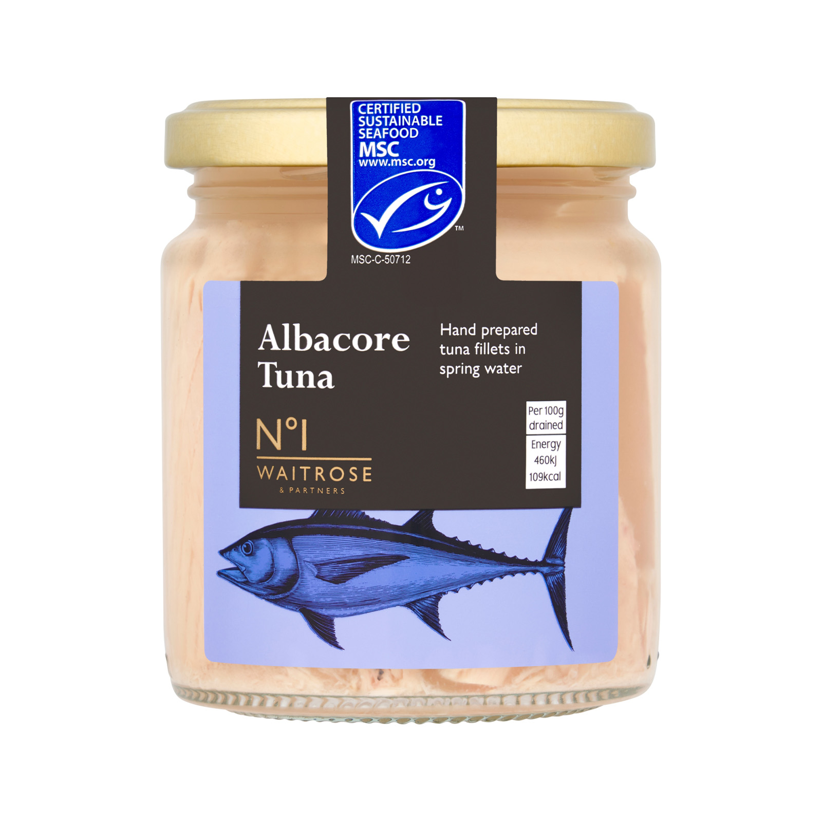 WAITROSE 1 Waitrose No. 1 Albacore Tuna in Spring Water