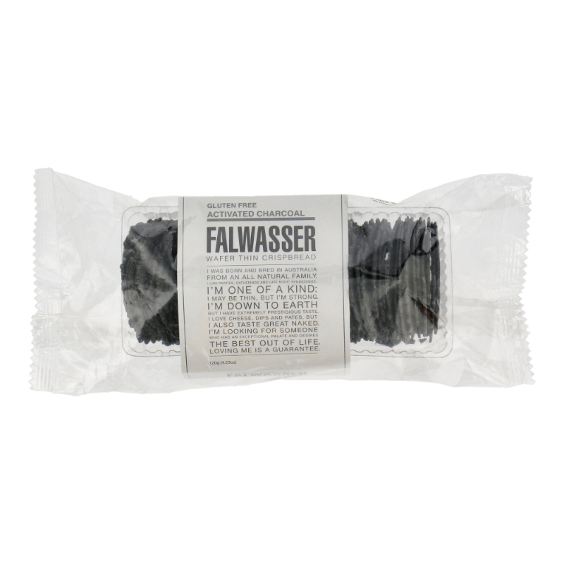 Falwasser Charcoal Crispbread 120g