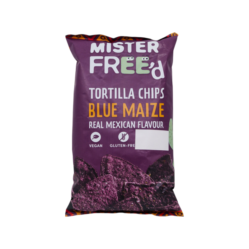 MISTER FREED Blue Maize Tortilla Chips