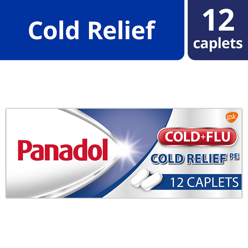 Panadol Cold Relief Caplets 12s