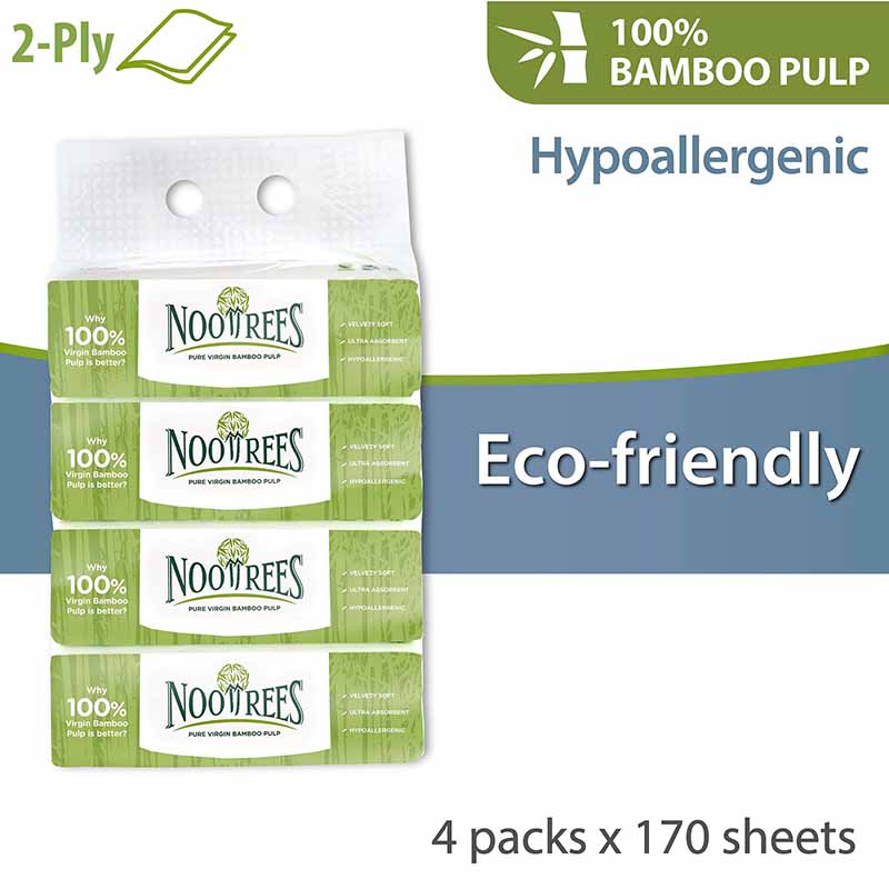 NOOTREES Bamboo 2-Ply Facial Tissue