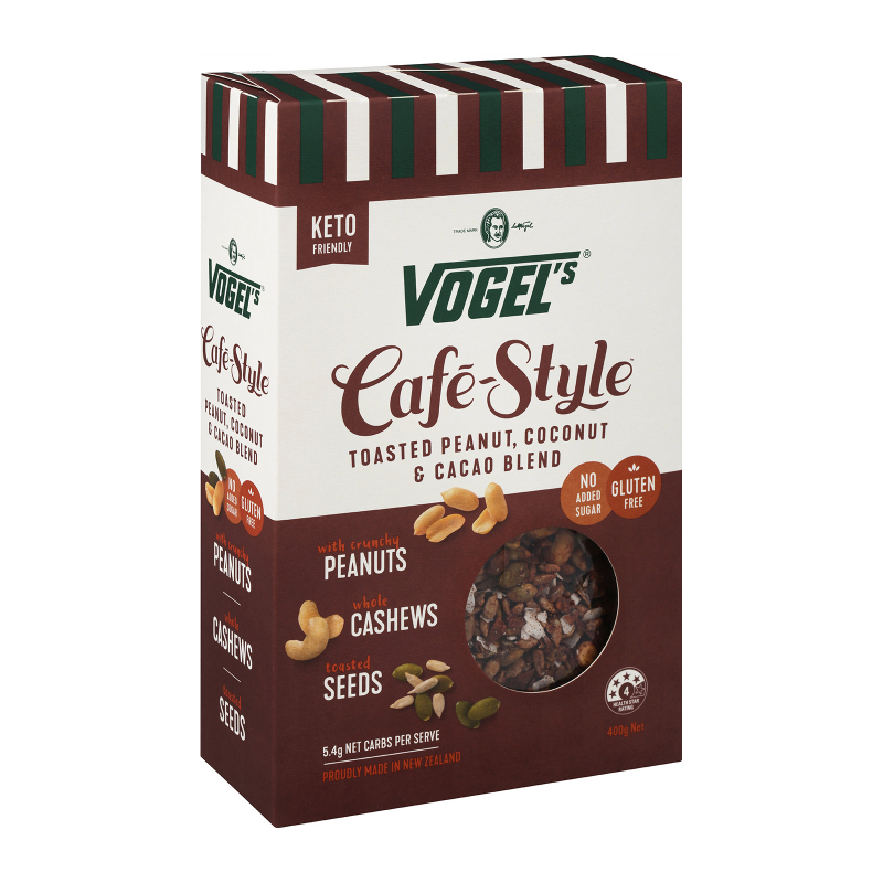VOGELS Vogel's Cafe Style Toasted Peanut Coconut & Cacao Cereal