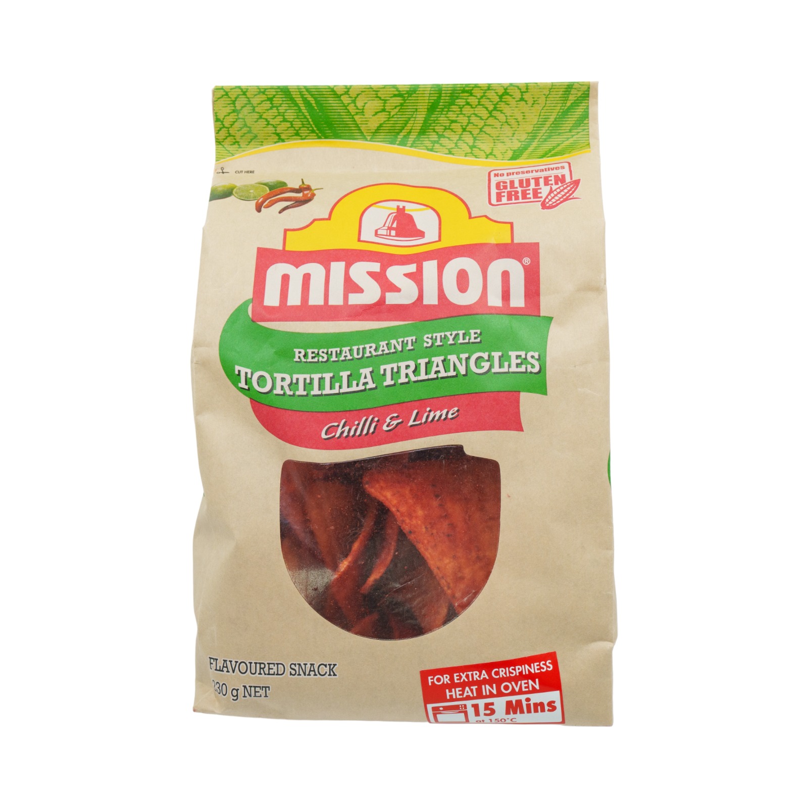 Mission Tortilla Chip Chilli & Lime