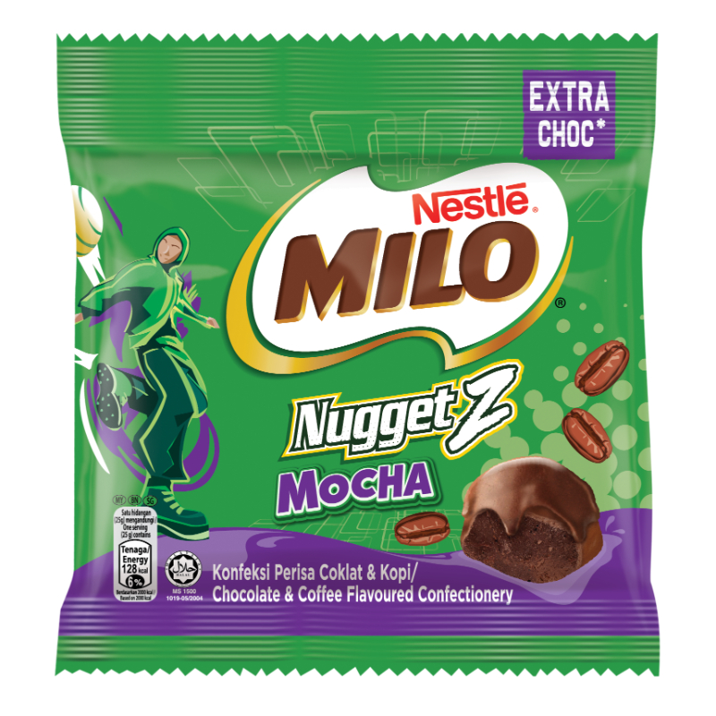 Milo Mocha Nuggets Chocolate